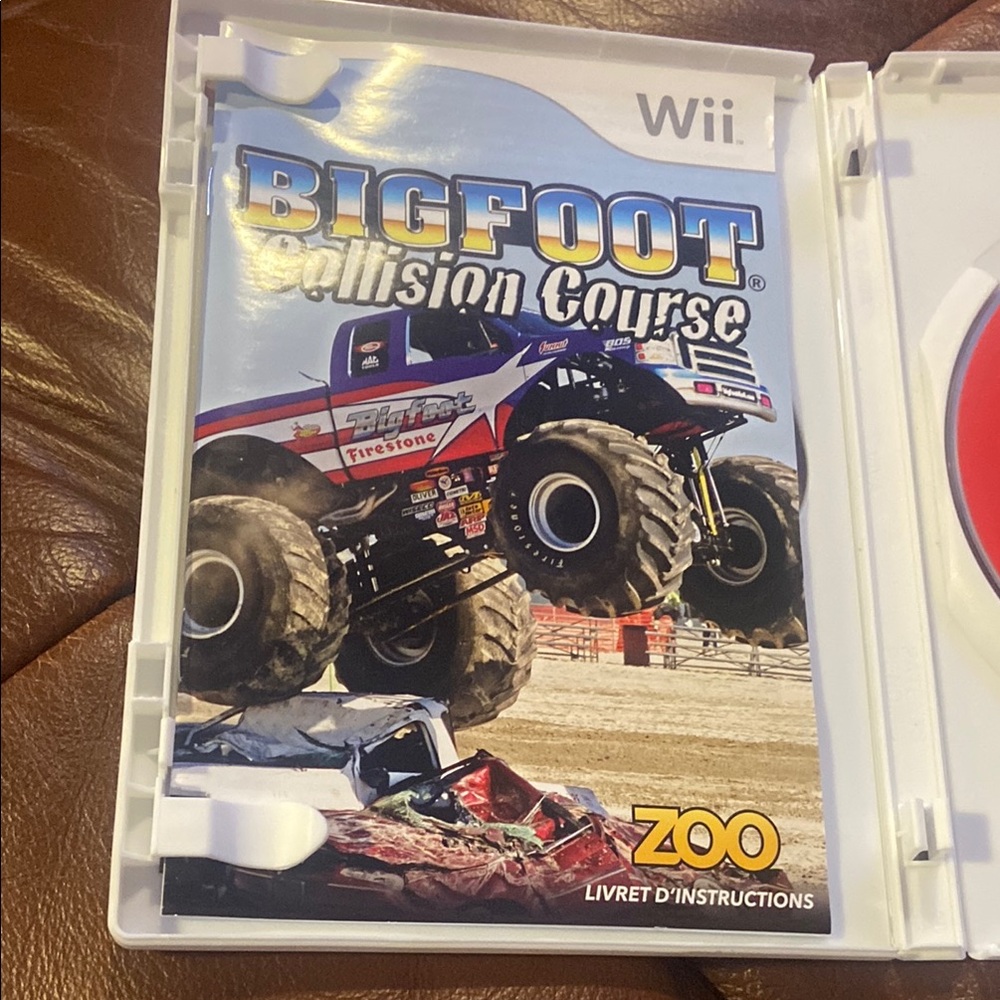 Bigfoot Collision Course for Wii - White